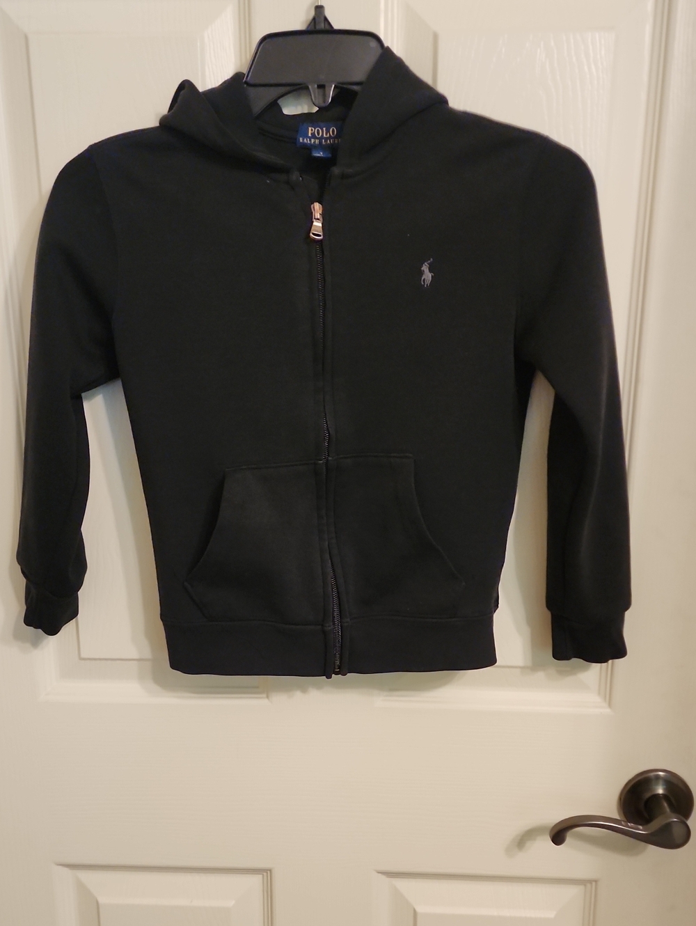 Polo by Ralph Lauren Kids Black Zip Hoodie